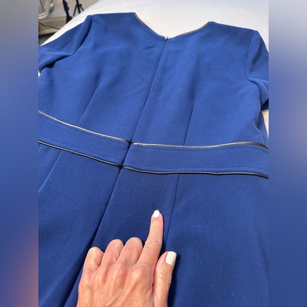 Karl Lagerfeld Royal Blue Dress Size 8 New NWT - Picture 12 of 12